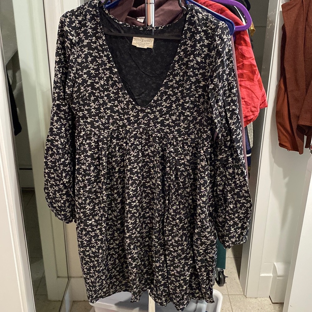 Floral flowy tunic